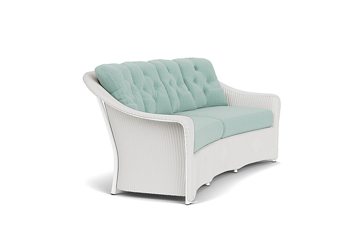 Lloyd Flanders™ Reflections Crescent Sofa - Matte White