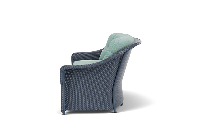 Lloyd Flanders™ Reflections Crescent Sofa - Denim Blue