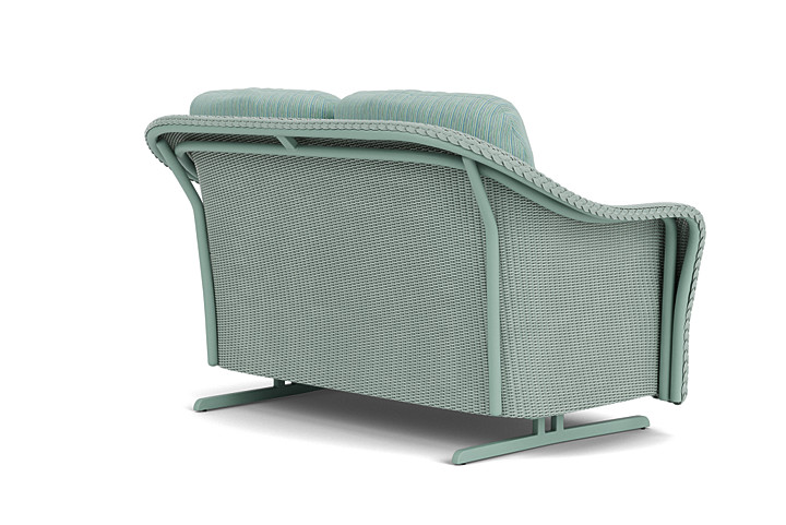 Lloyd Flanders™ Reflections Loveseat Glider - Sea Glass