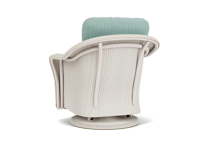 Lloyd Flanders™ Reflections Swivel Glider Lounge Chair - Antique White