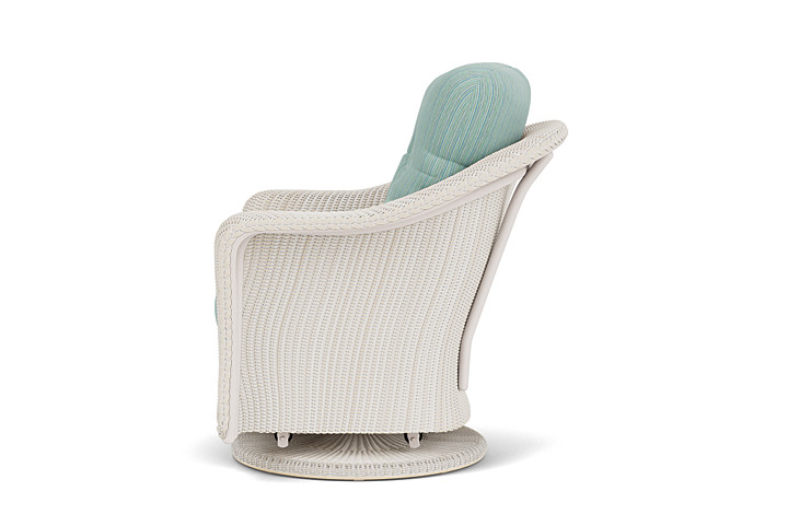 Lloyd Flanders™ Reflections Swivel Glider Lounge Chair - Antique White