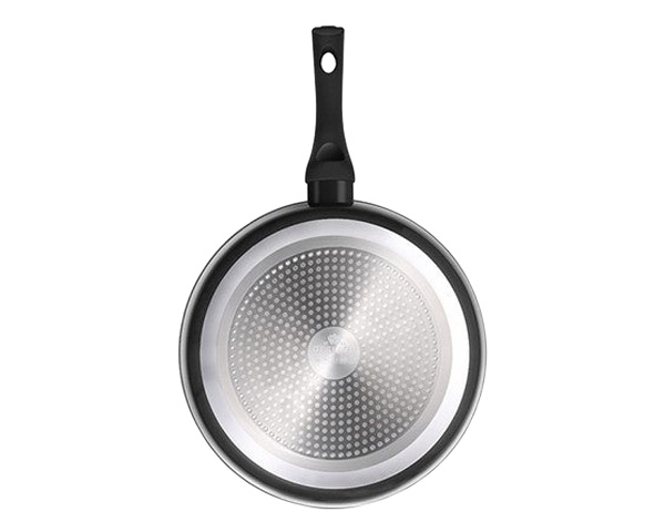 Maxima - Harmony Classic Non-Stick Frying Pan with Lid 7.9" in White/Black
