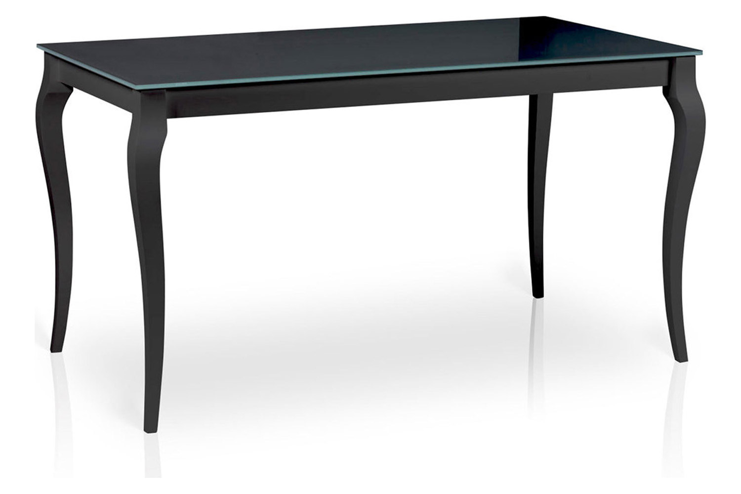 Maxima - Bresso Glass Top Dining Table with Extension