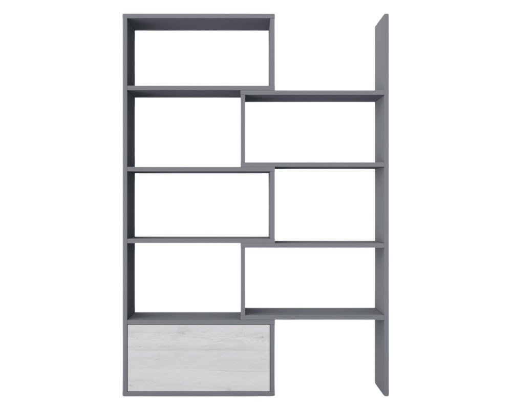 Maxima Pato Modular Bookcase - Natural Oak/White