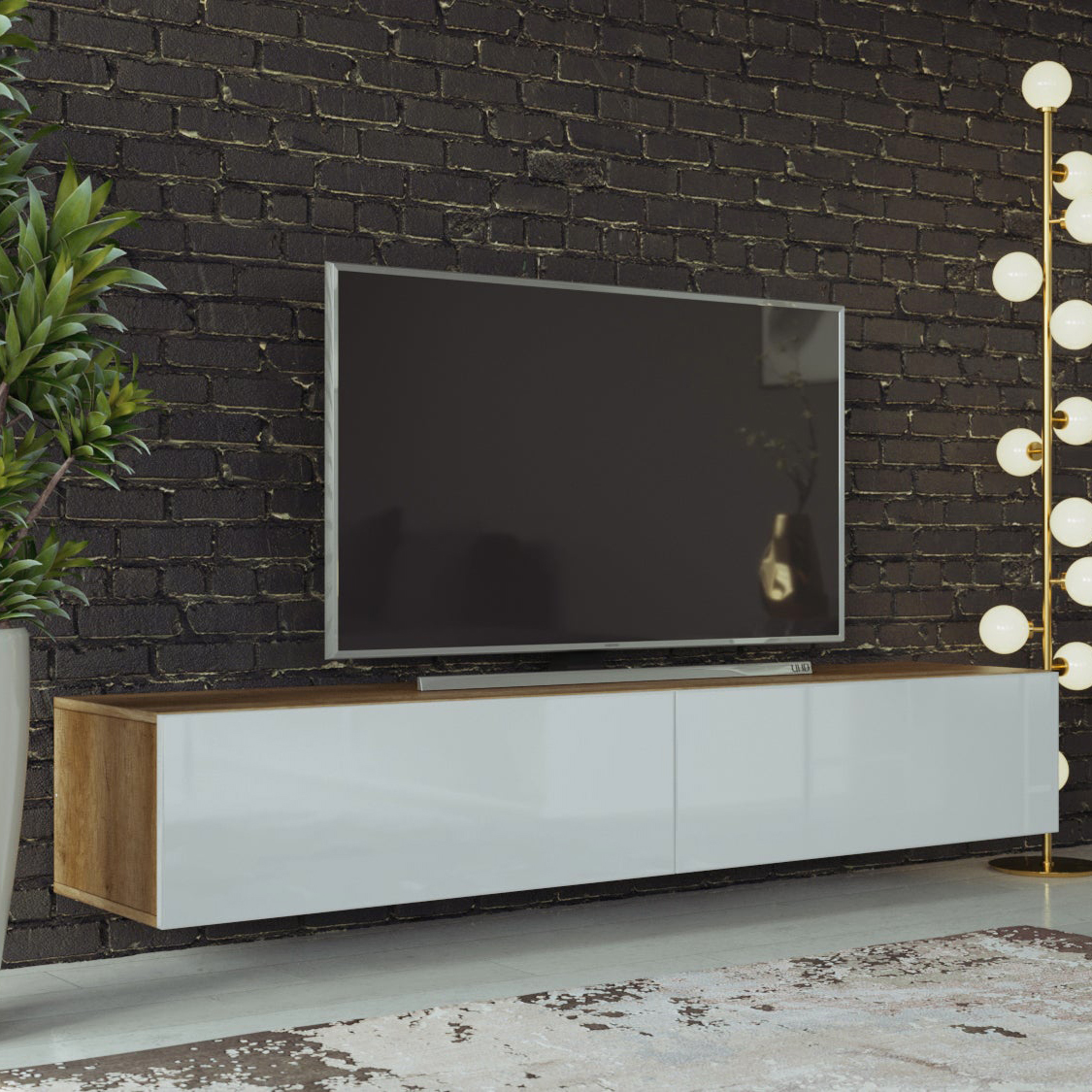 Maxima - Modern Floating 71" Long Vigo RTV TV Stand