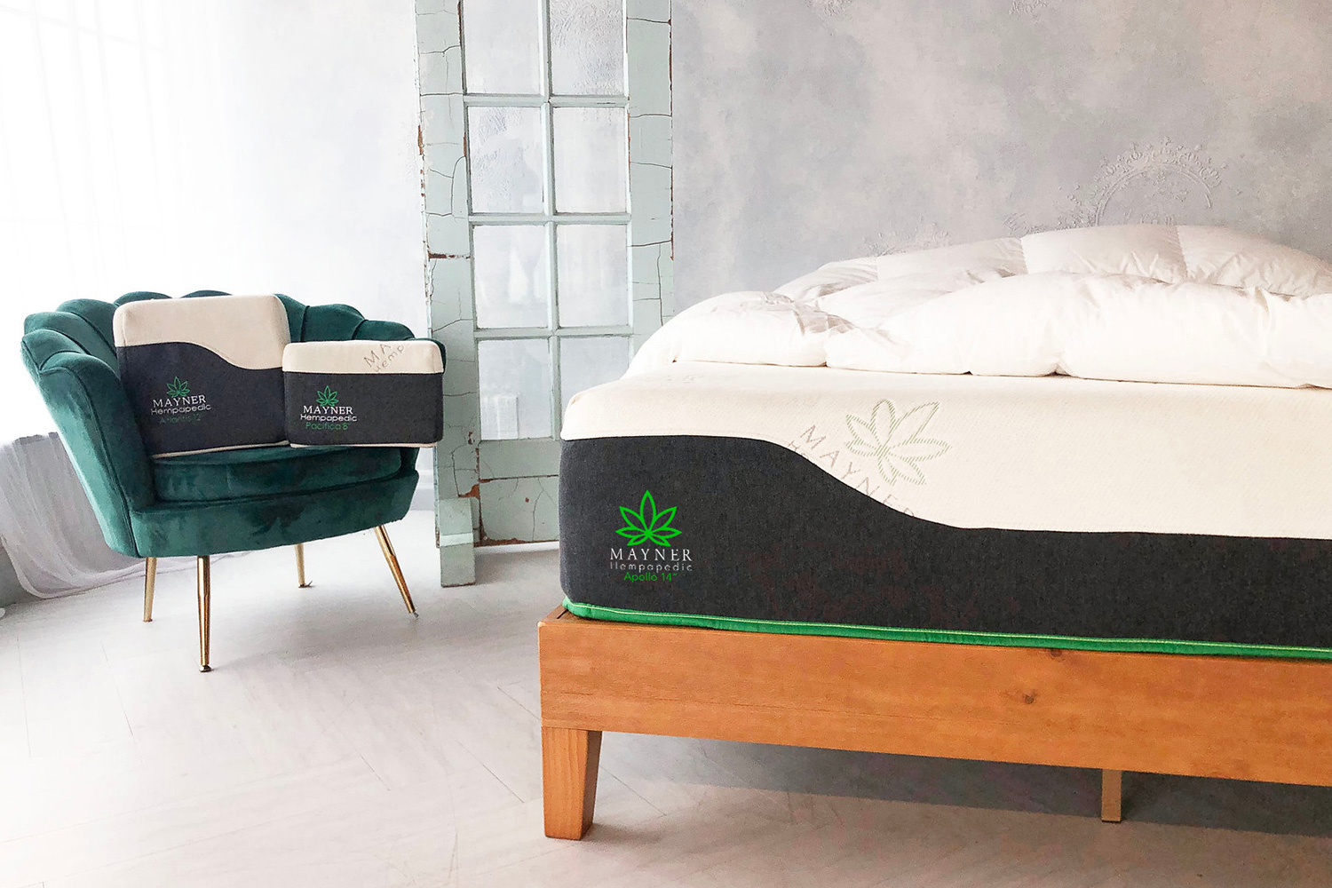 Mayner Hempapedic Apollo Hybrid Mattress 14"