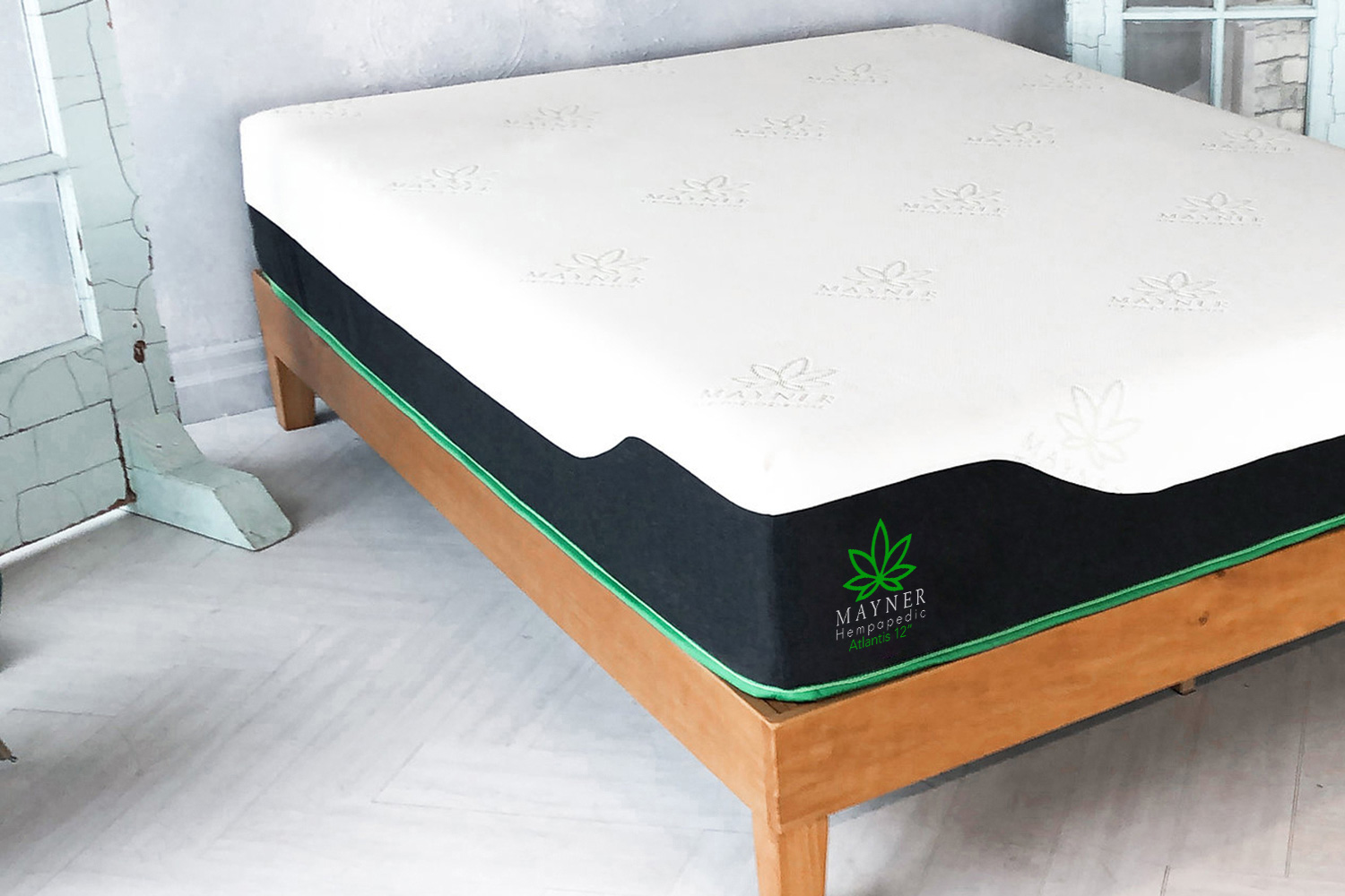 Mayner Hempapedic Atlantis Mattress 12" - Double Size
