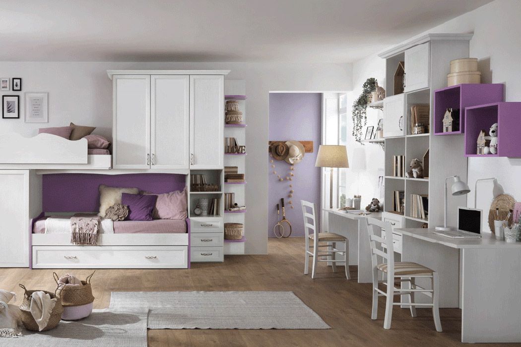 MCS - AF03 Wardrobe with Elevated Bed