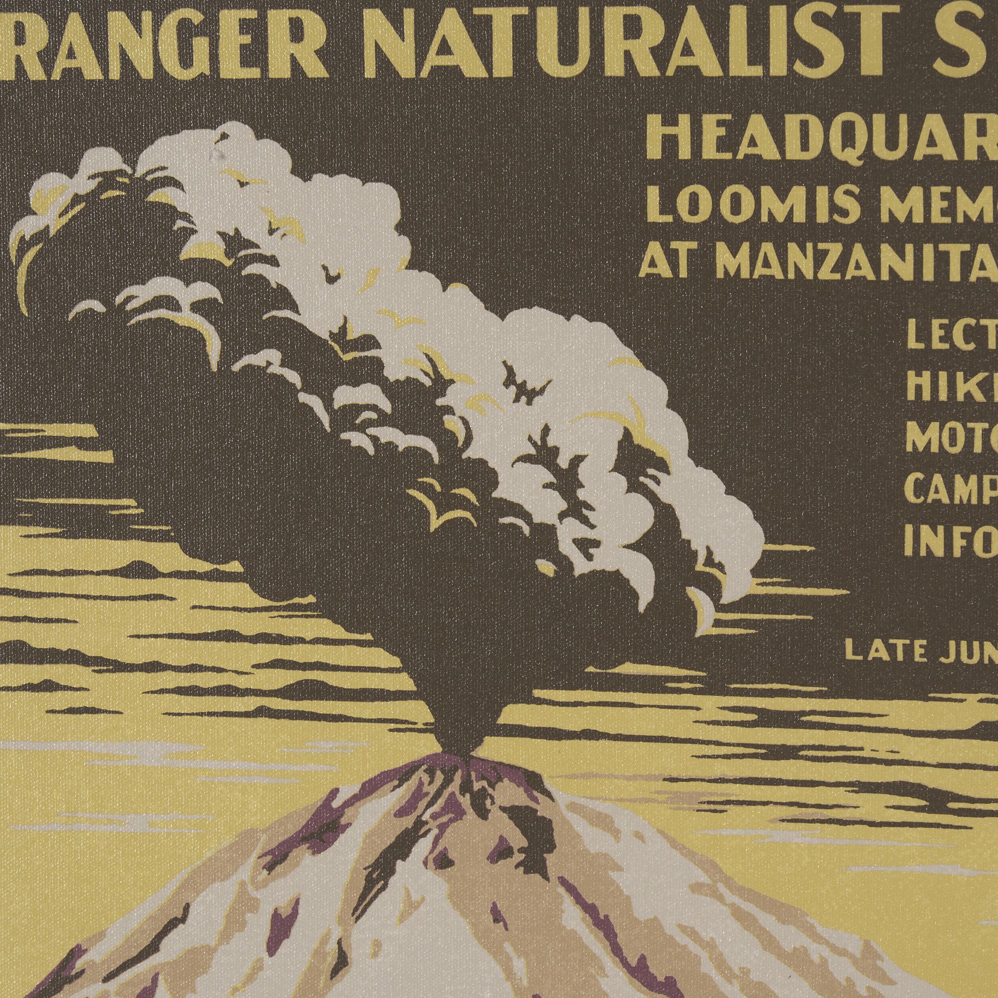 Mercana Lassen Volcanic National Park - Framed Art Print Matted under Glass