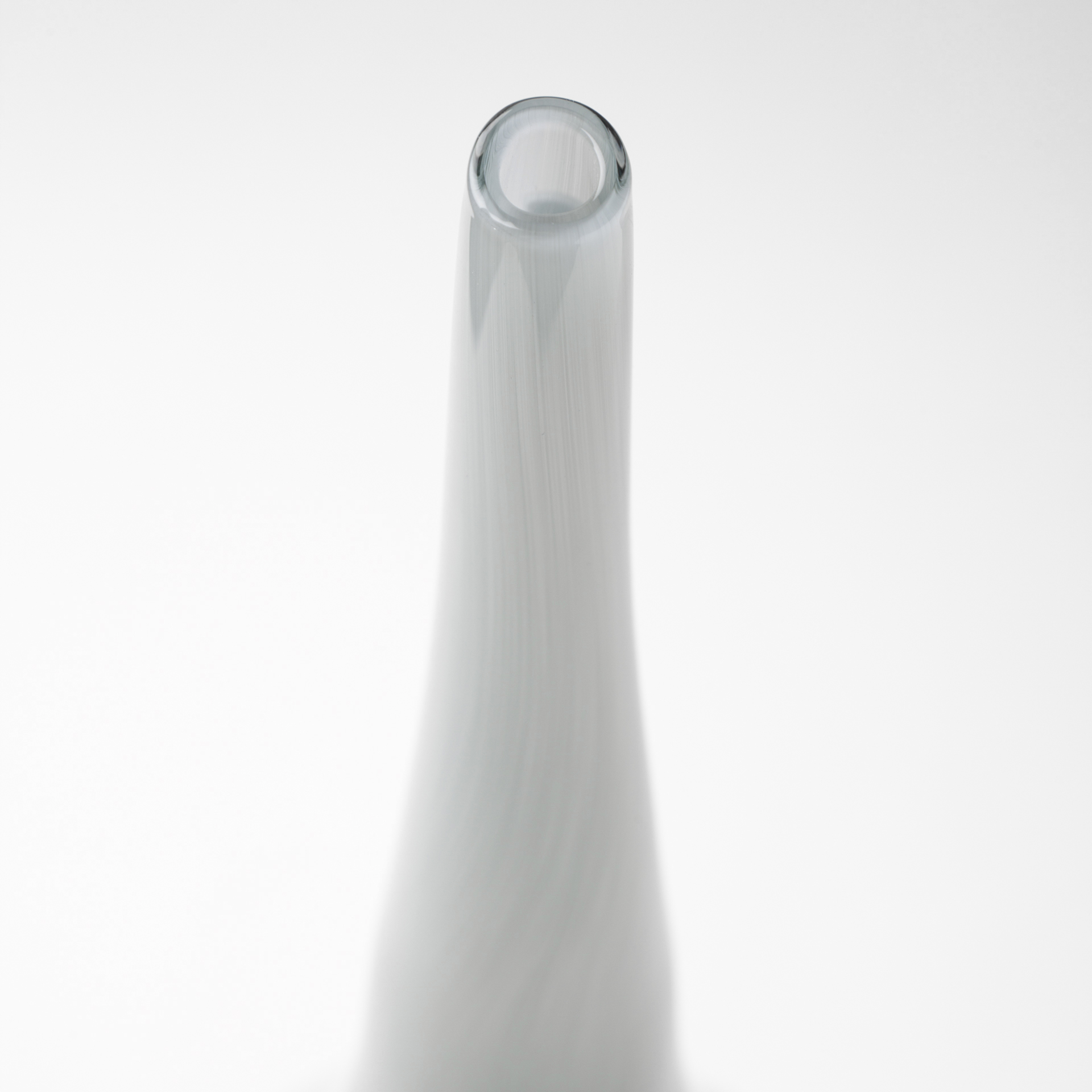 Mercana - Erie Vase in Gray/White, Glass