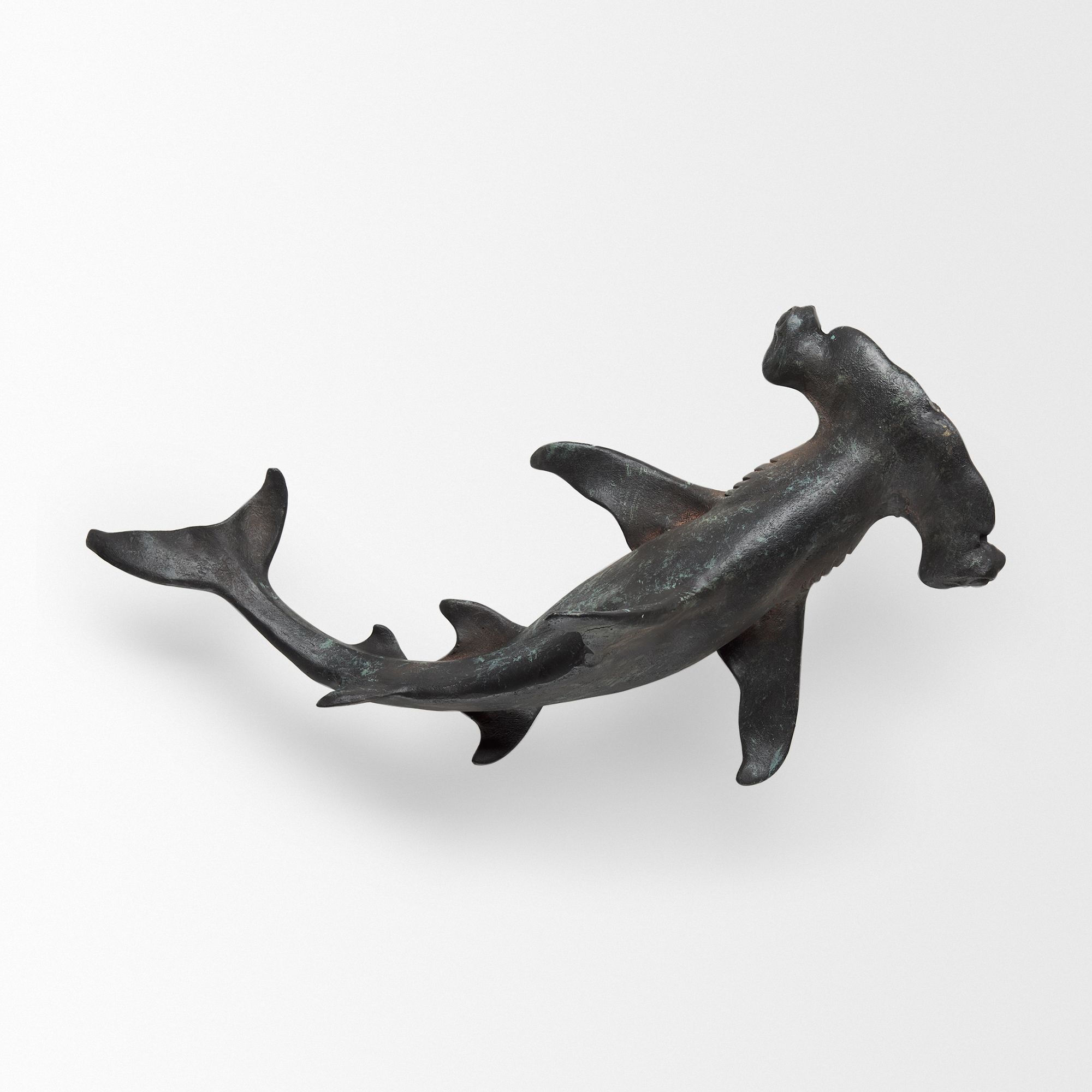Mercana Acus 24H Large Hammerhead Shark Wall Decor - Gray