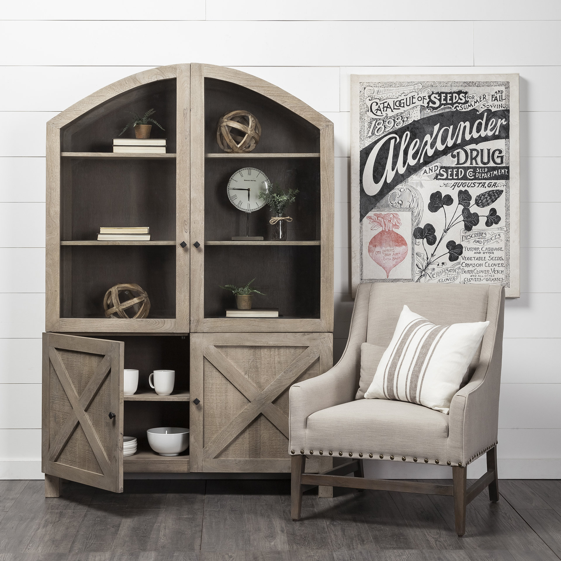 Mercana - Tibik Object in Brown, Fabric