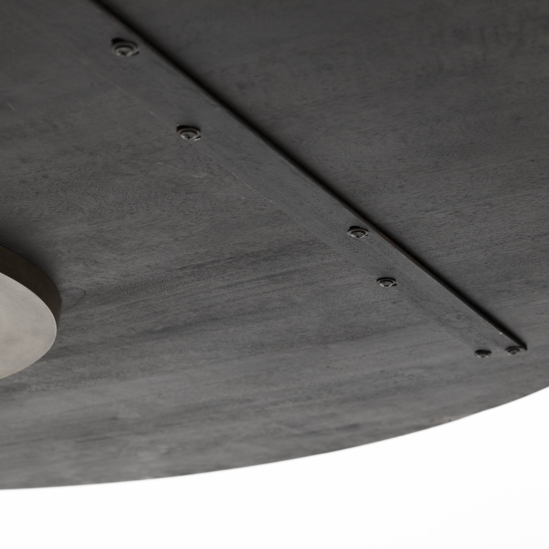 Mercana - McLeod Dining Table in Black, Solid Wood