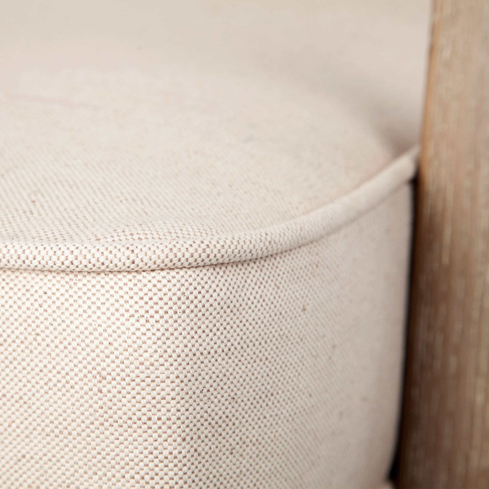 Mercana Harman Upholstered Accent Chair - White, Wood