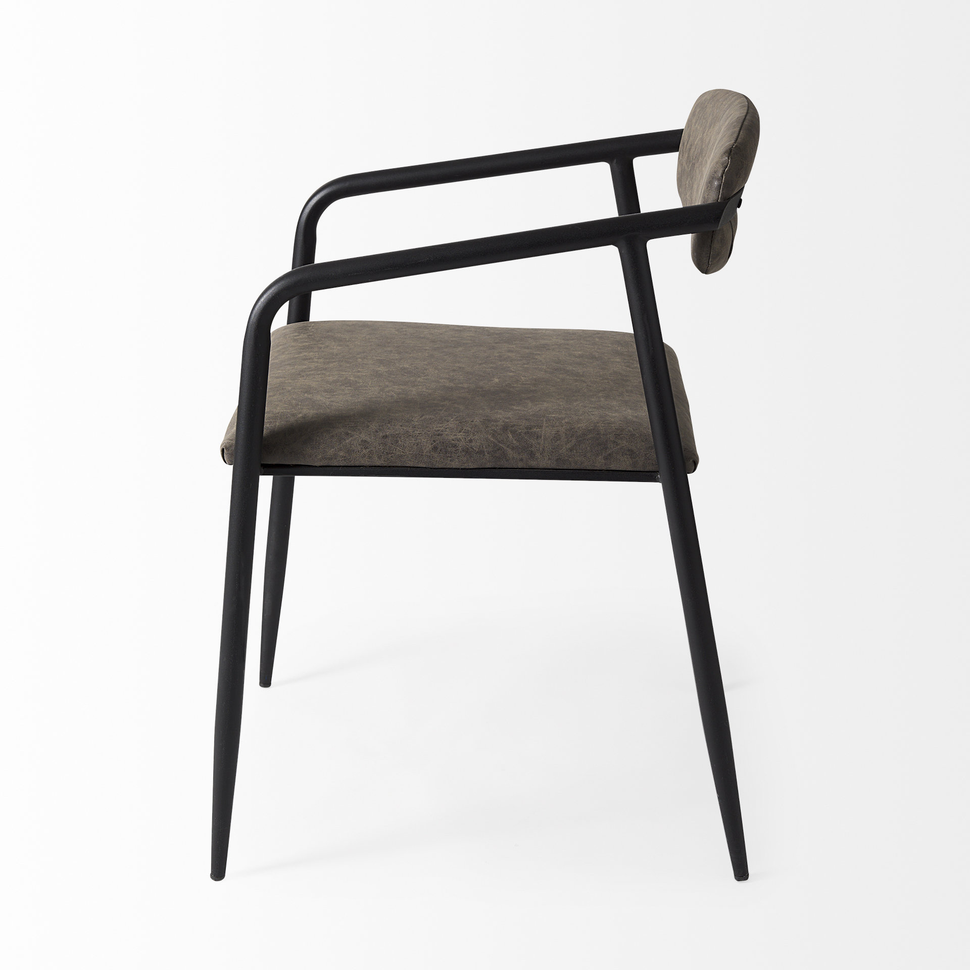Mercana - Langston Dining Chair (Set of 2) in Black/Brown, Metal
