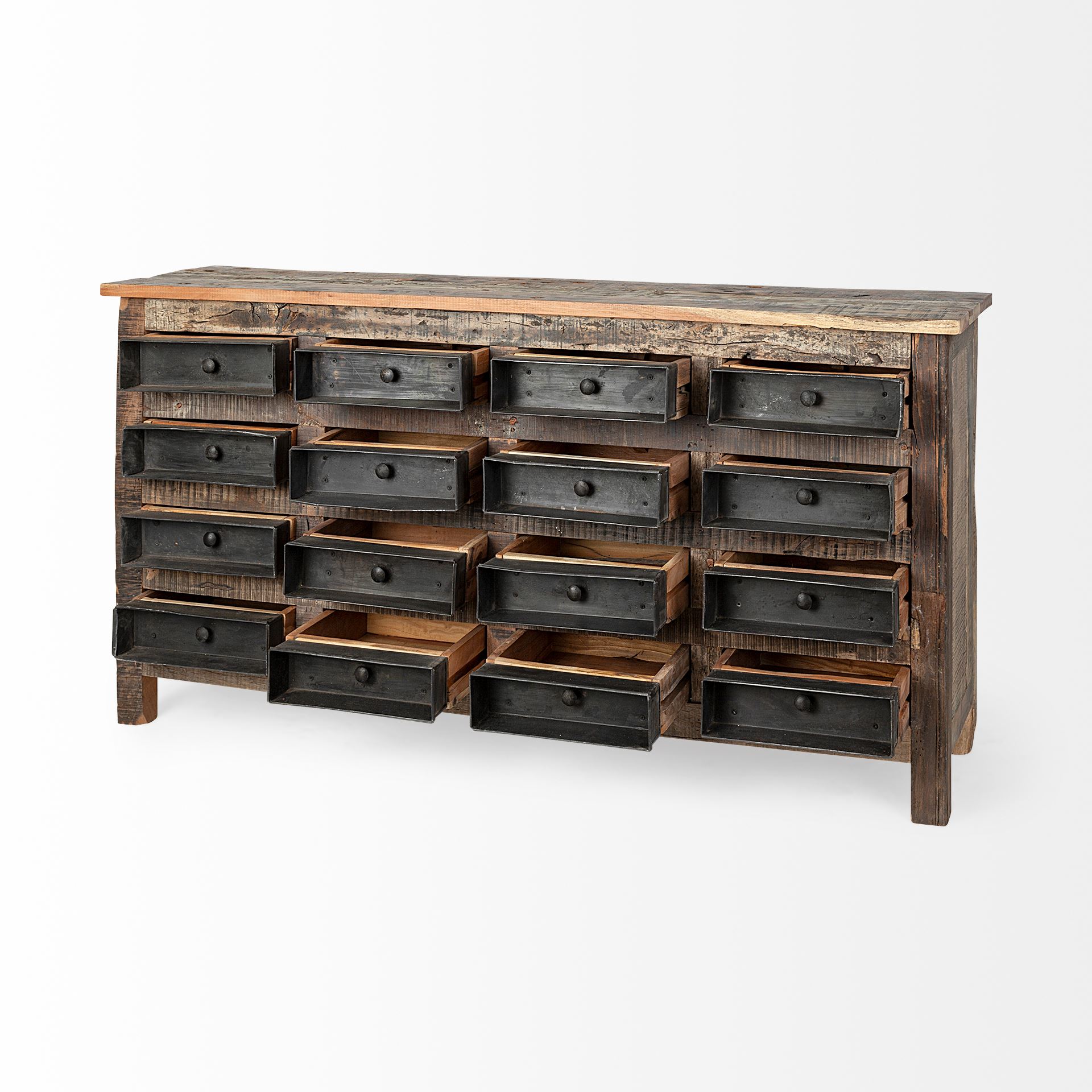 Mercana - Wilton Sideboard in Brown, Solid Wood