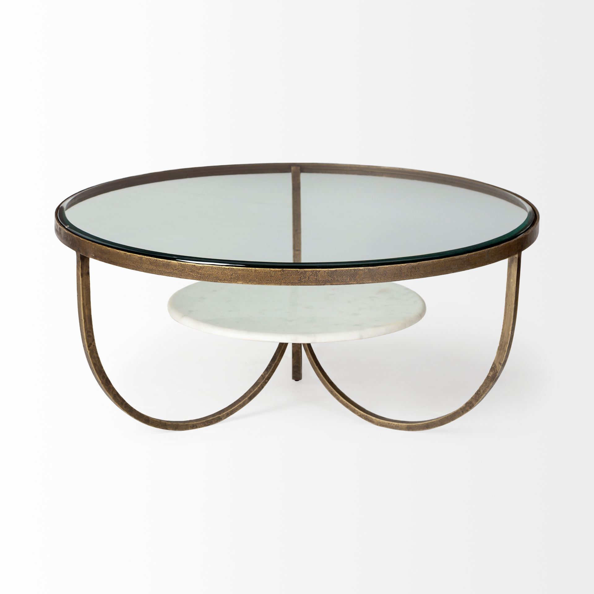 Mercana - Reinhardt Coffee Table in Gold, Metal