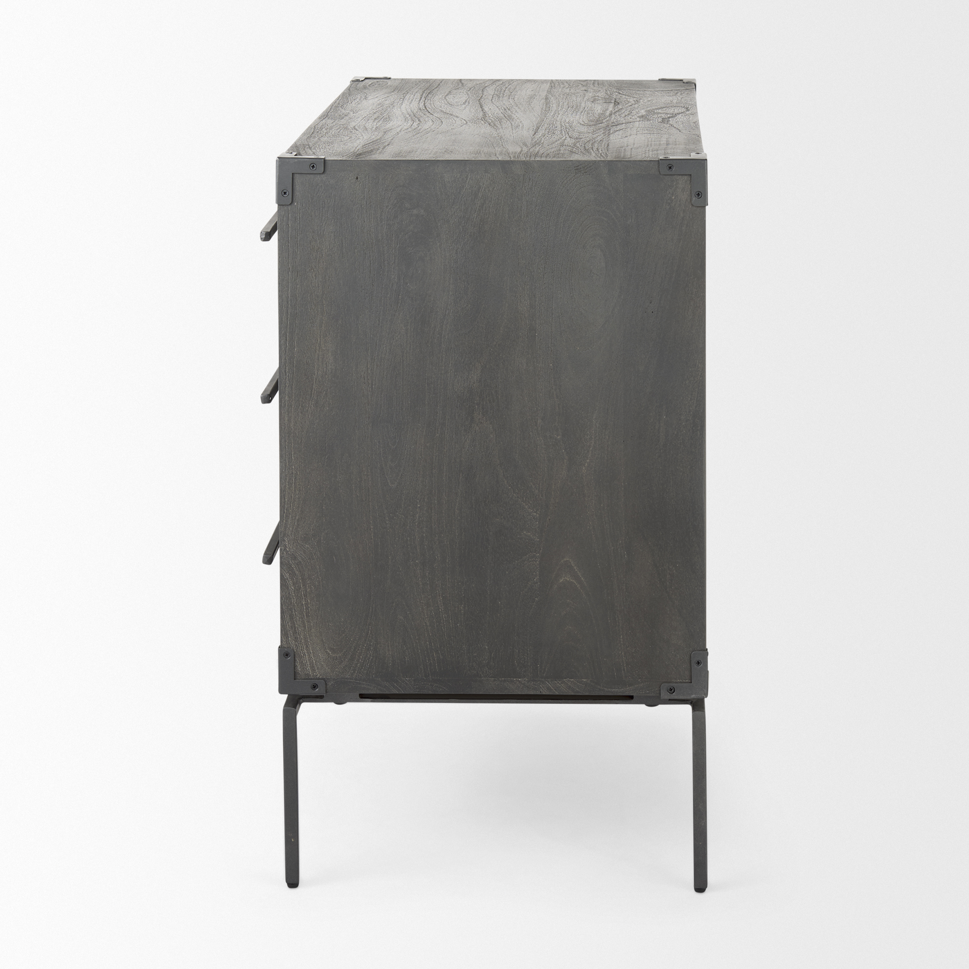 Mercana - Ward Accent Cabinet in Brown, Solid Wood