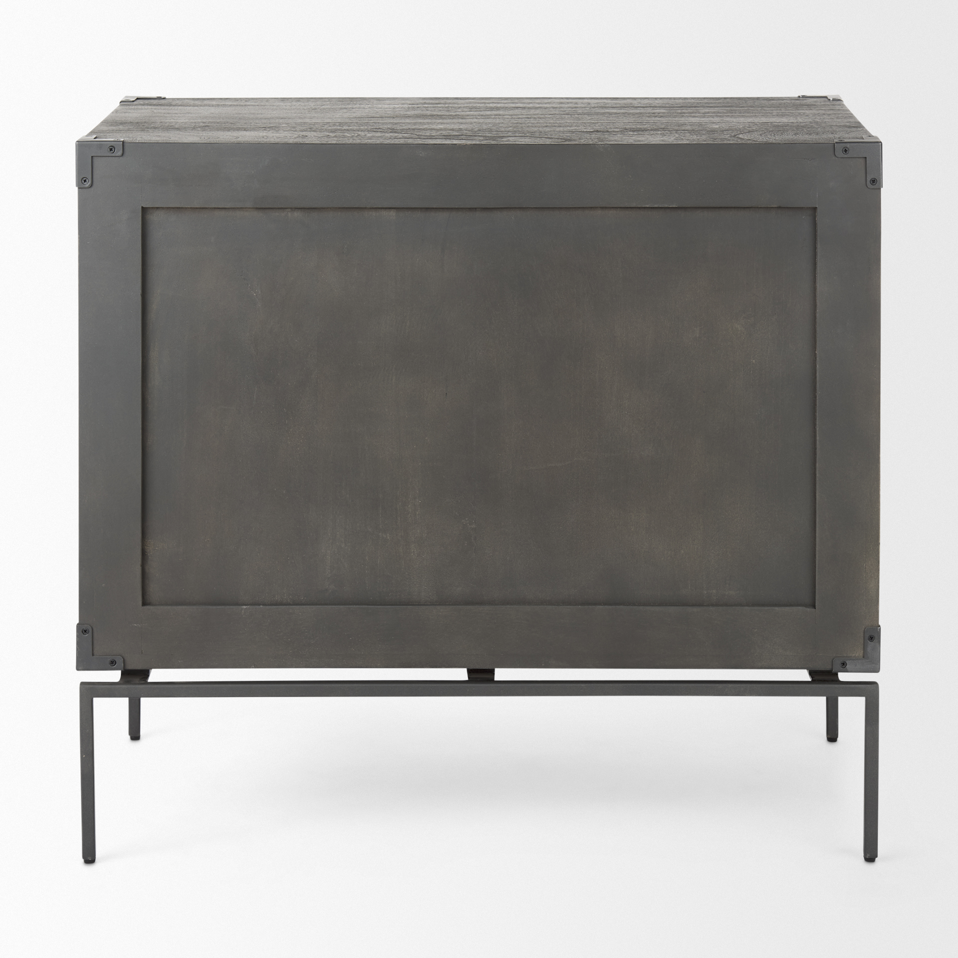 Mercana - Ward Accent Cabinet in Brown, Solid Wood