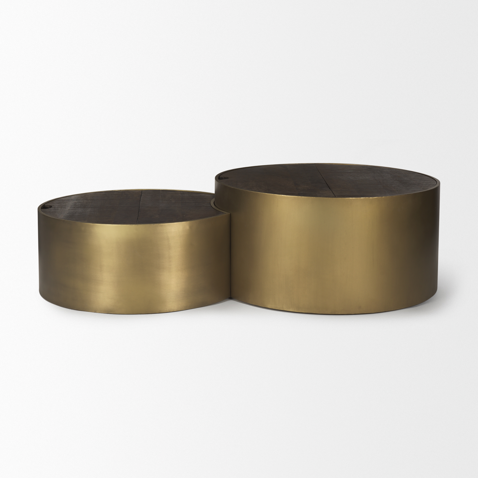 Mercana Eclipse Coffee Table - Gold, Wood