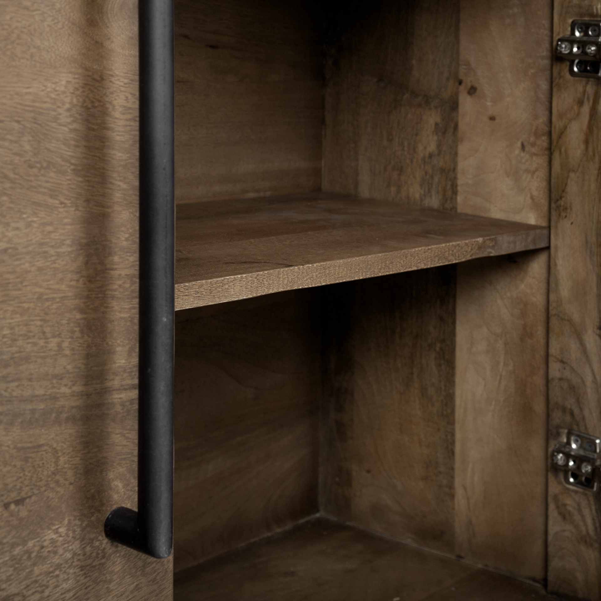 Mercana - Maddox Sideboard in Brown, Solid Wood