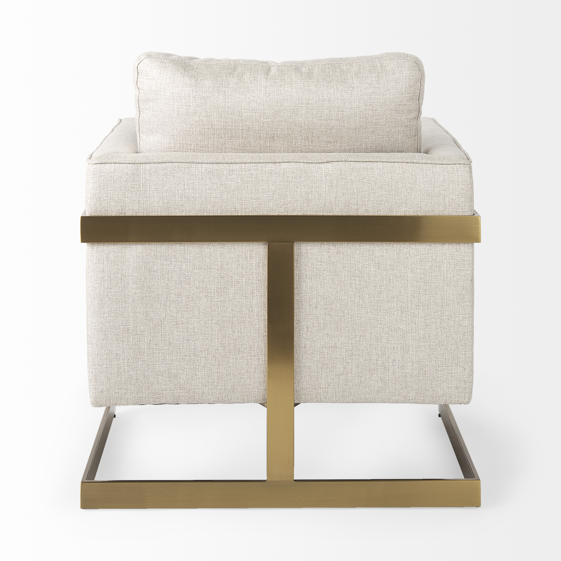 Mercana - Rupert Accent Chair in Cream, Linen