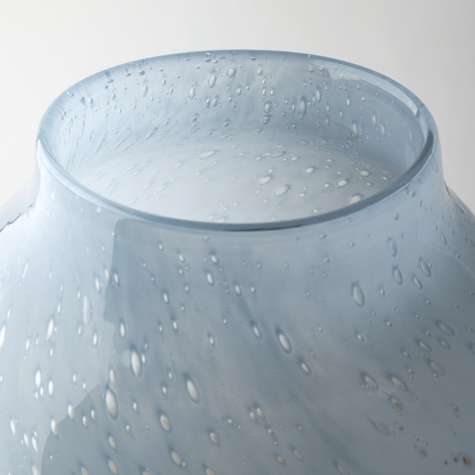 Mercana Nasser Vase - Blue/Gold, H15"