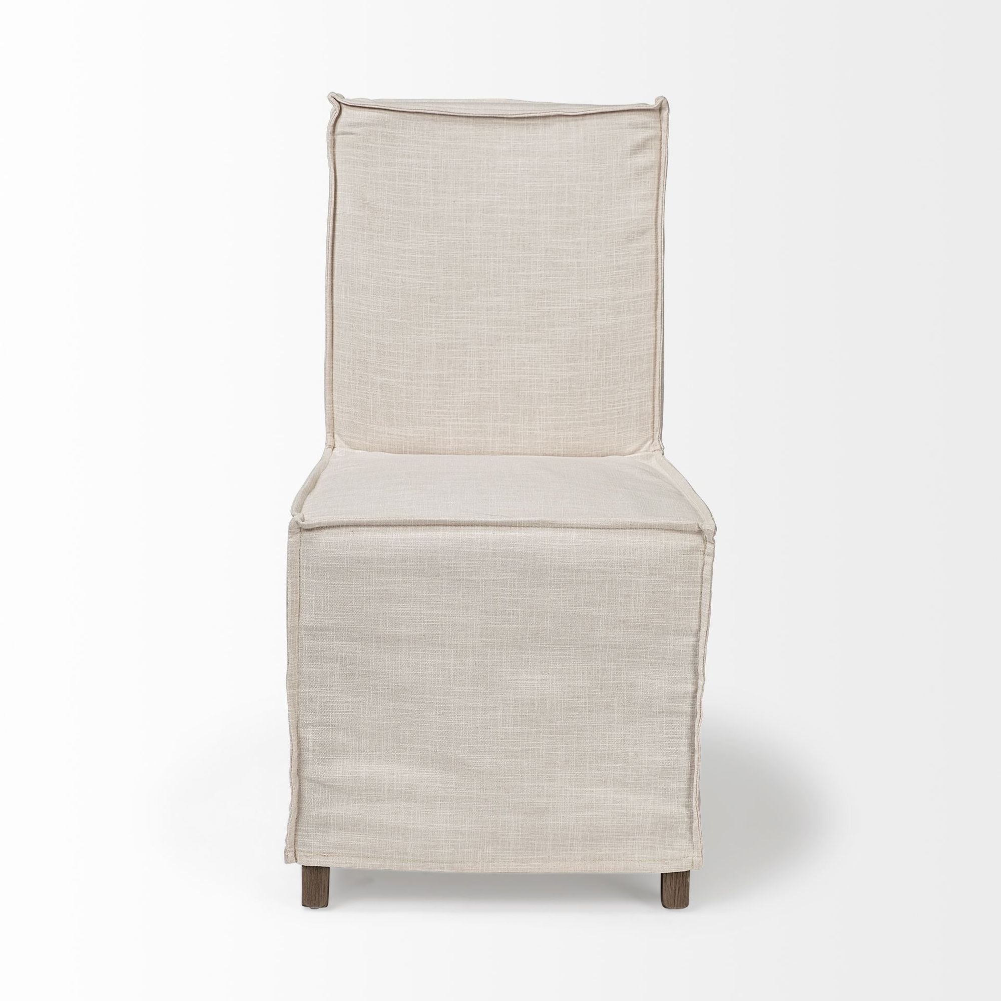 Mercana Elbert I Armless Dining Chair - Cream