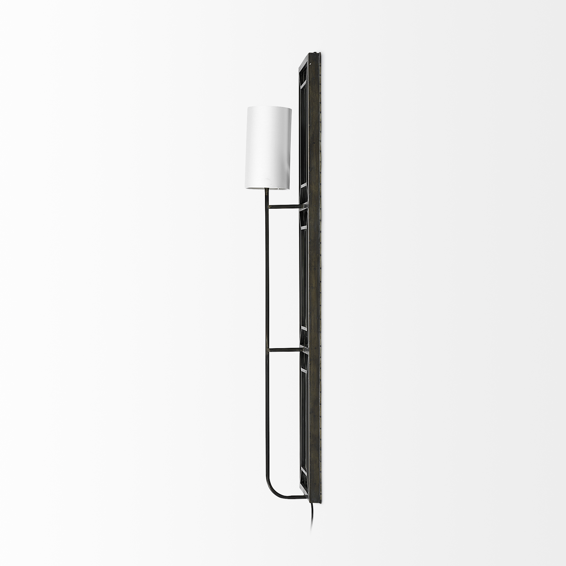 Mercana - Noah Wall Sconce in Black, Metal