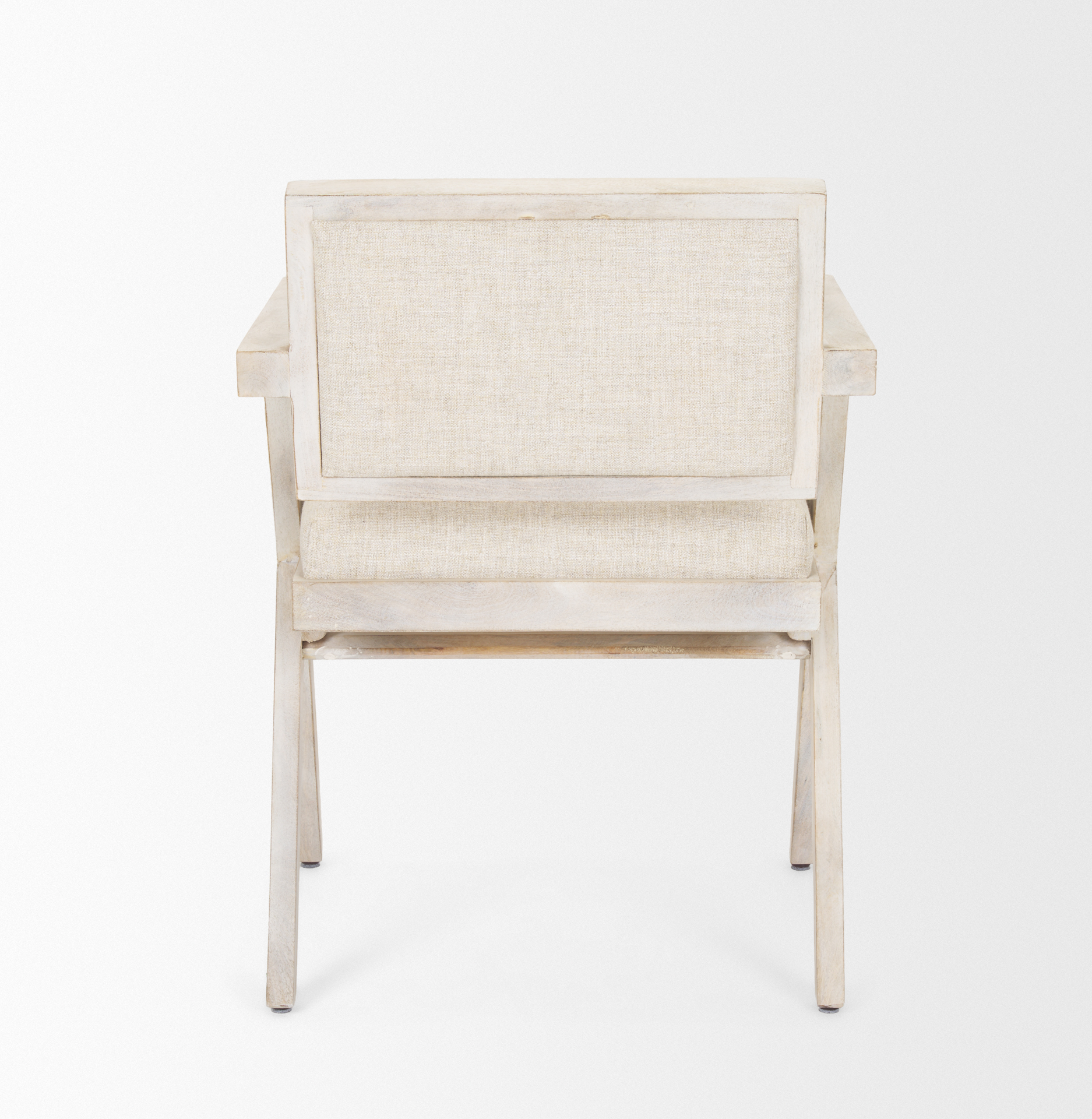 Mercana Topanga Dining Chair - Cream, Wood