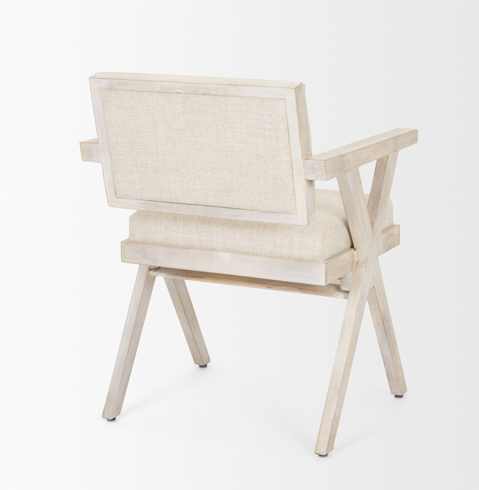 Mercana Topanga Dining Chair - Cream, Wood
