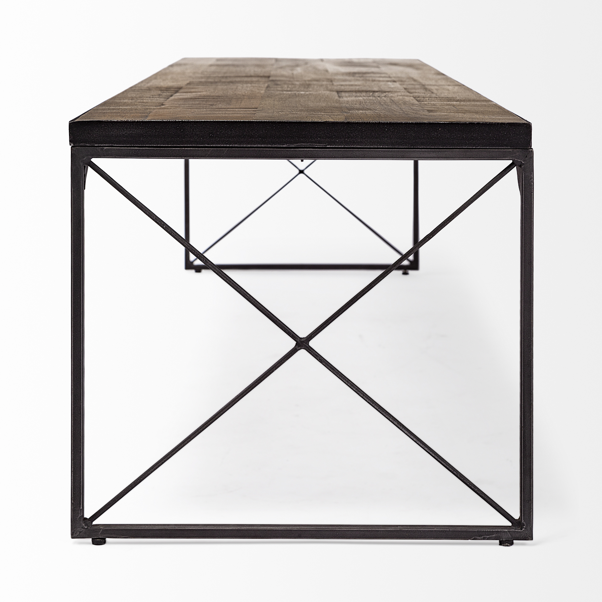 Mercana - Trestman Bench in Brown, Solid Wood