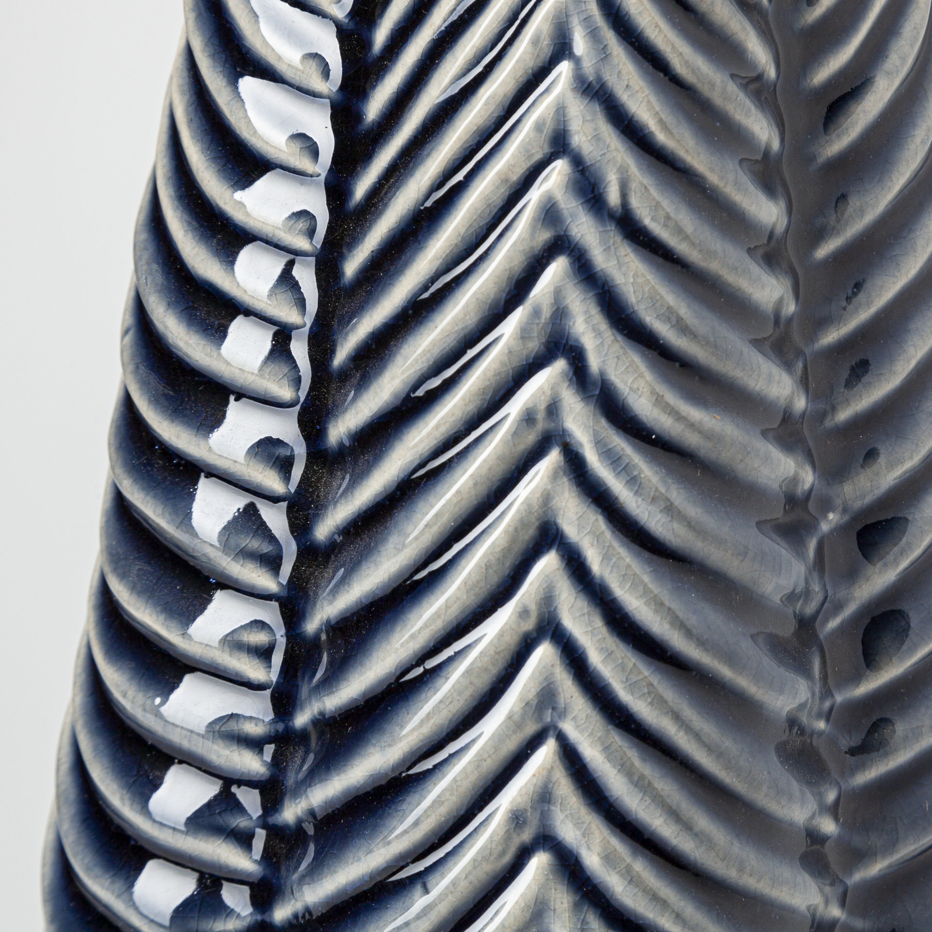 Mercana Bashir Large Vase - Blue, Ceramic