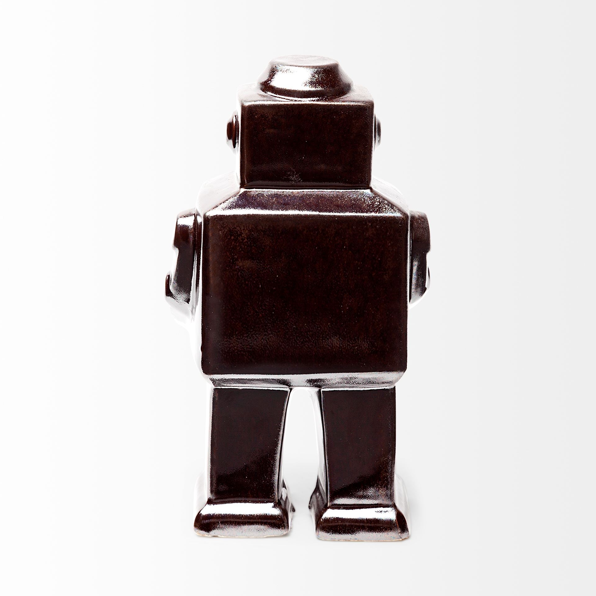 Mercana Robot Object - Bronze, H8"