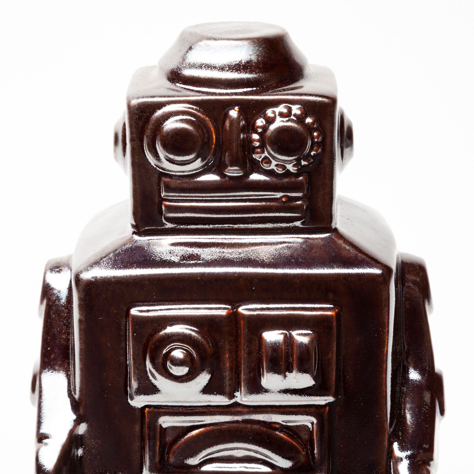Mercana Robot Object - Bronze, H8"