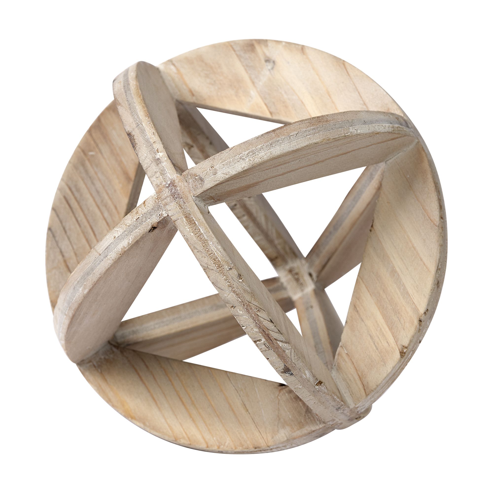 Mercana - Bellatrix I Decorative Wooden Sphere