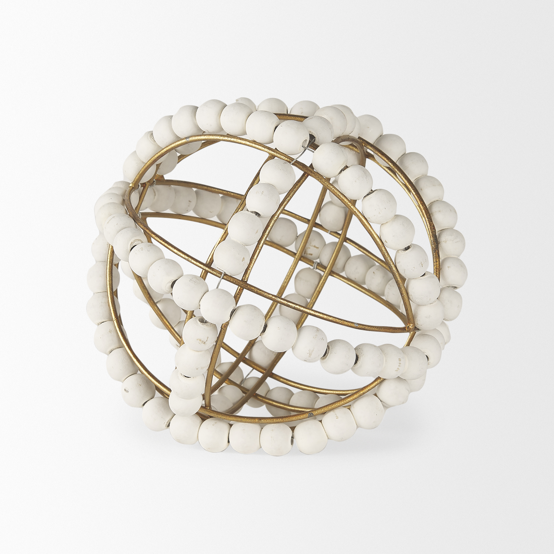 Mercana Espanlade Small Object - White, Wood