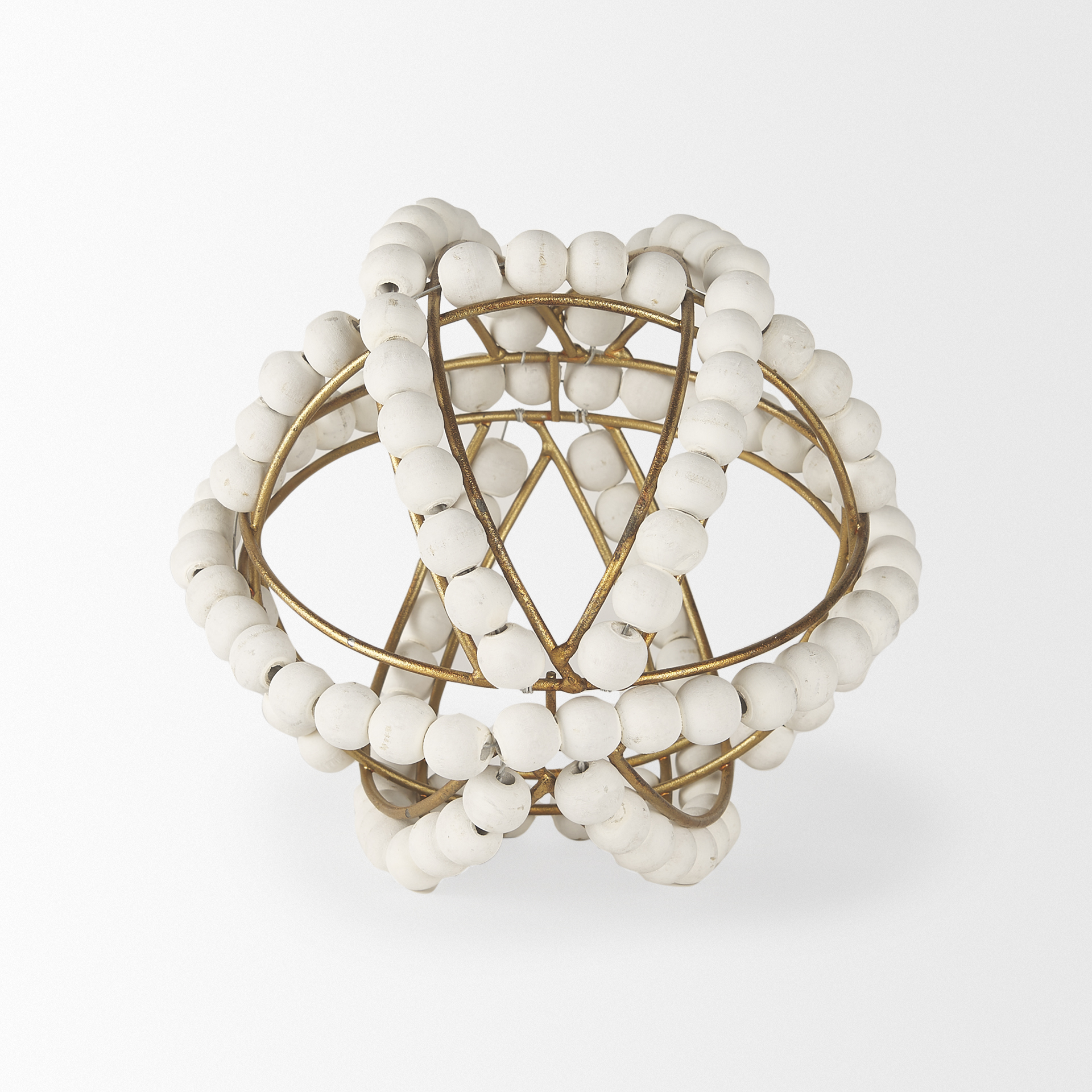 Mercana Espanlade Small Object - White, Wood