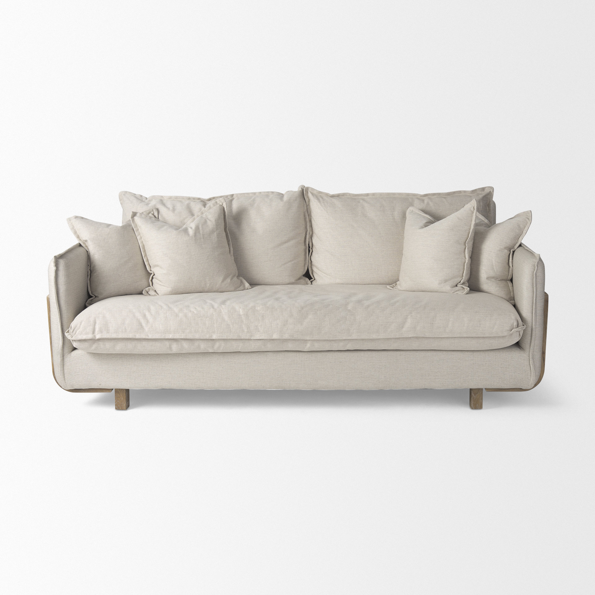 Mercana Roy Sofa - Cream, Polyester
