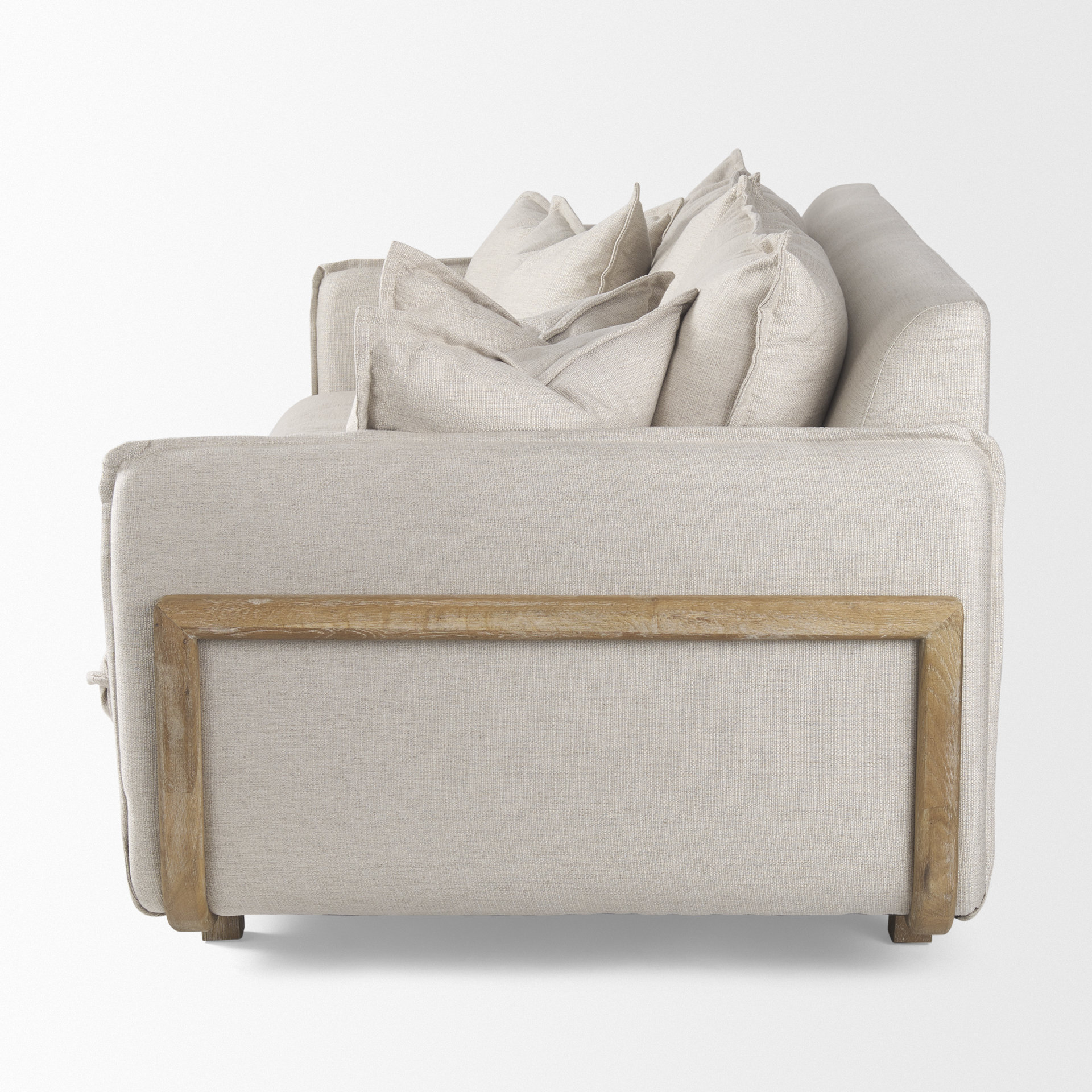 Mercana Roy Sofa - Cream, Polyester