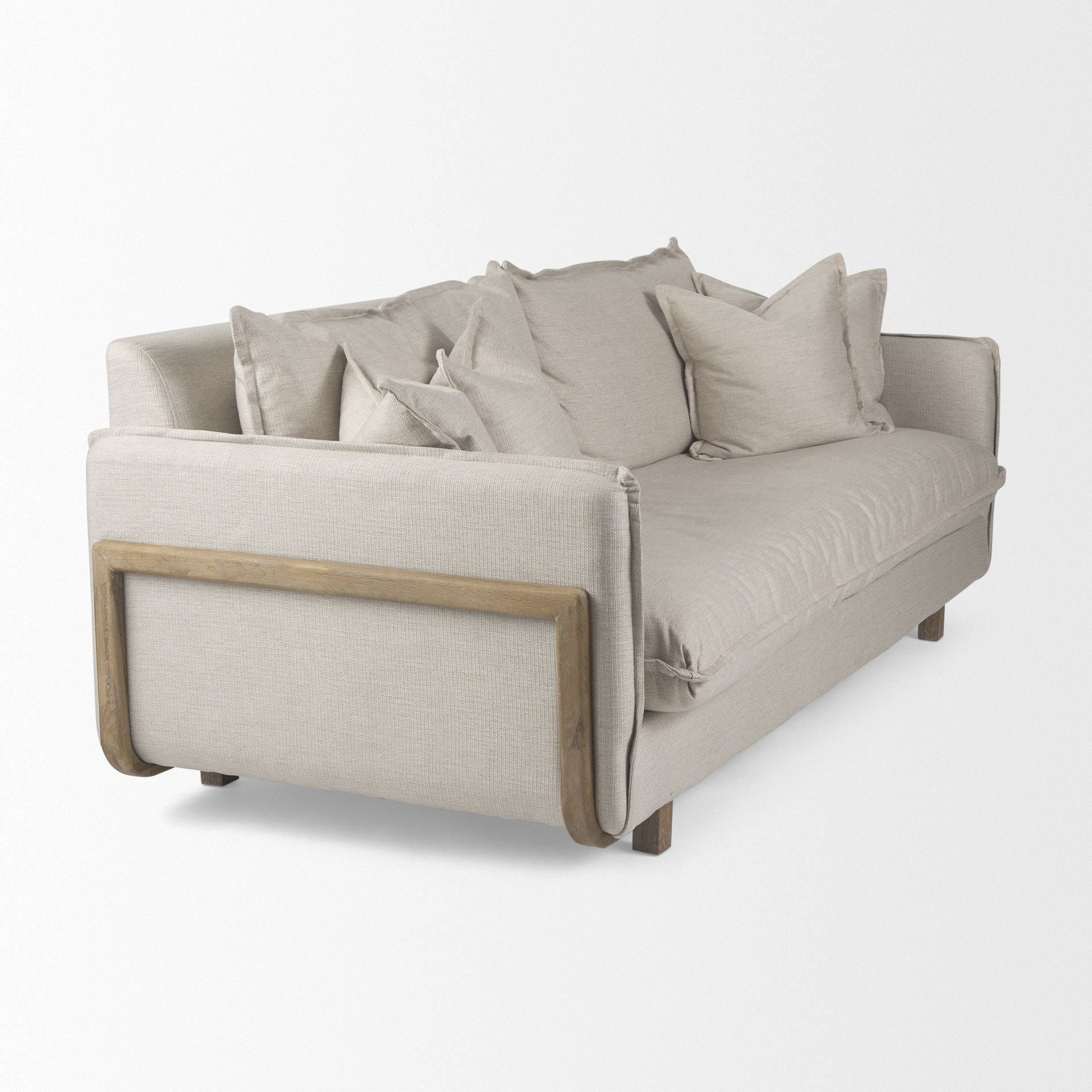 Mercana Roy Sofa - Cream, Polyester