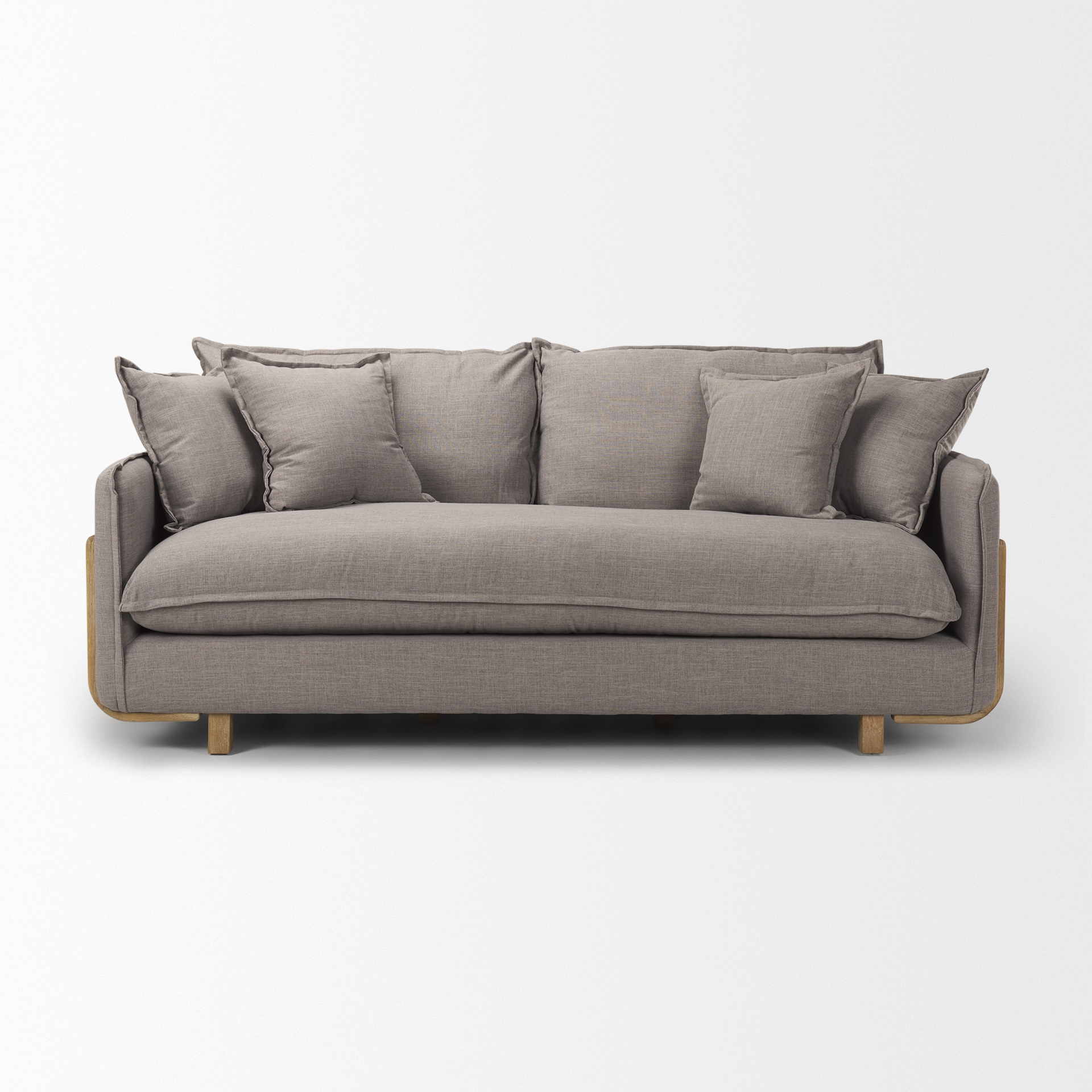 Mercana Roy Sofa - Brown, Polyester