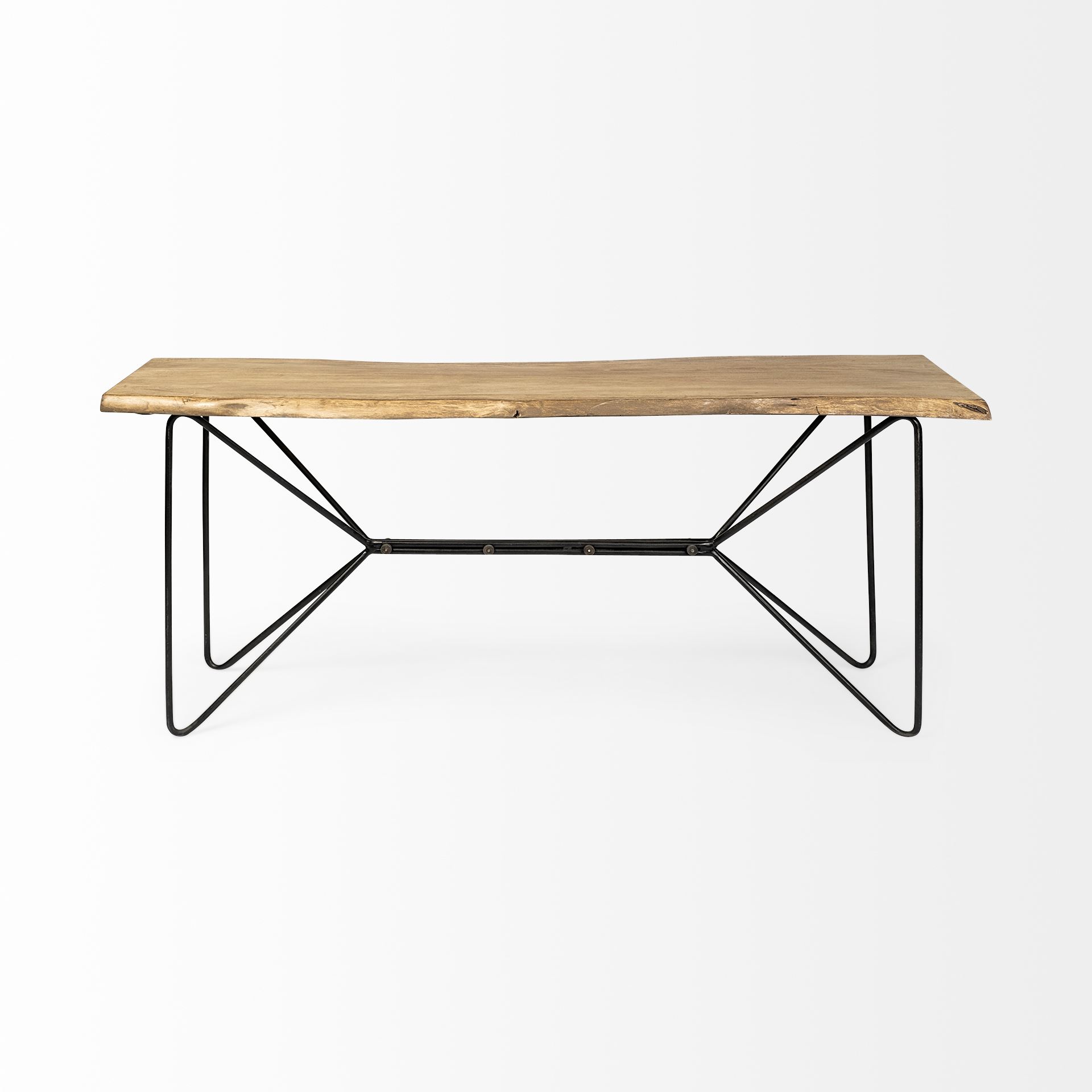 Mercana Papillion Console Table - Black, Iron