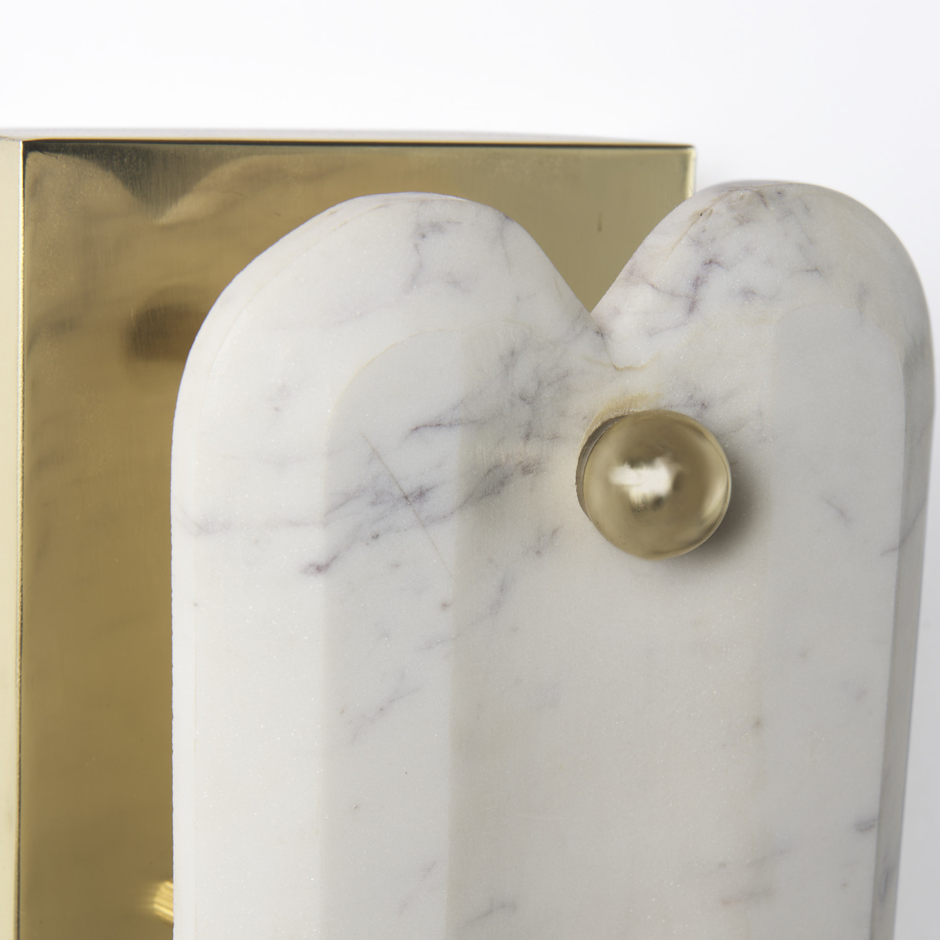 Mercana - Stein Wall Sconce in White, Marble