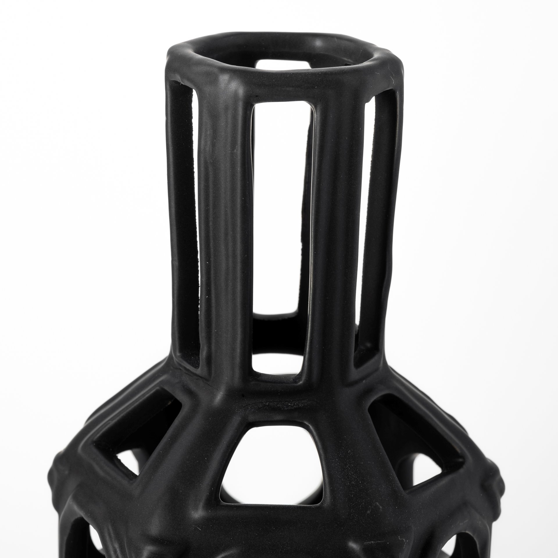 Mercana Brunel Large Vase - Black, Ceramic