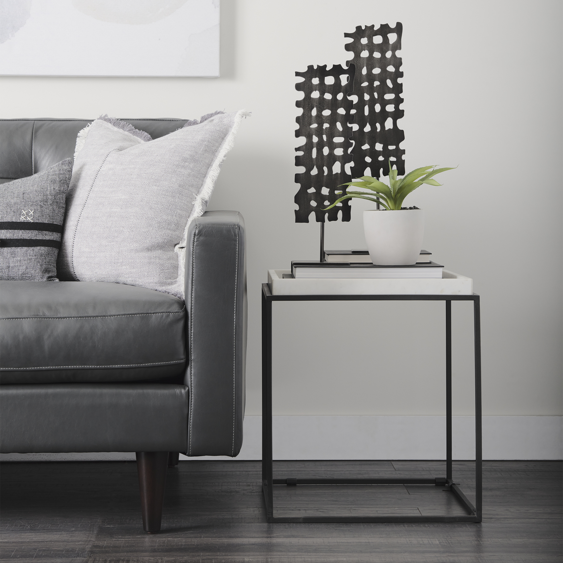 Mercana - Shaw Object in Gray, Metal