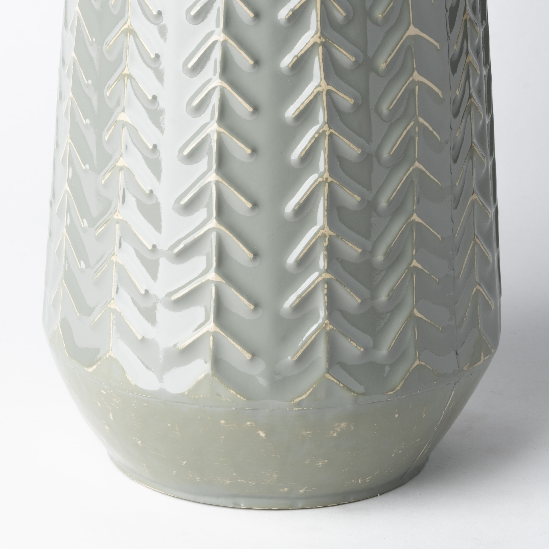 Mercana Gemma Vase - Gray, Ceramic