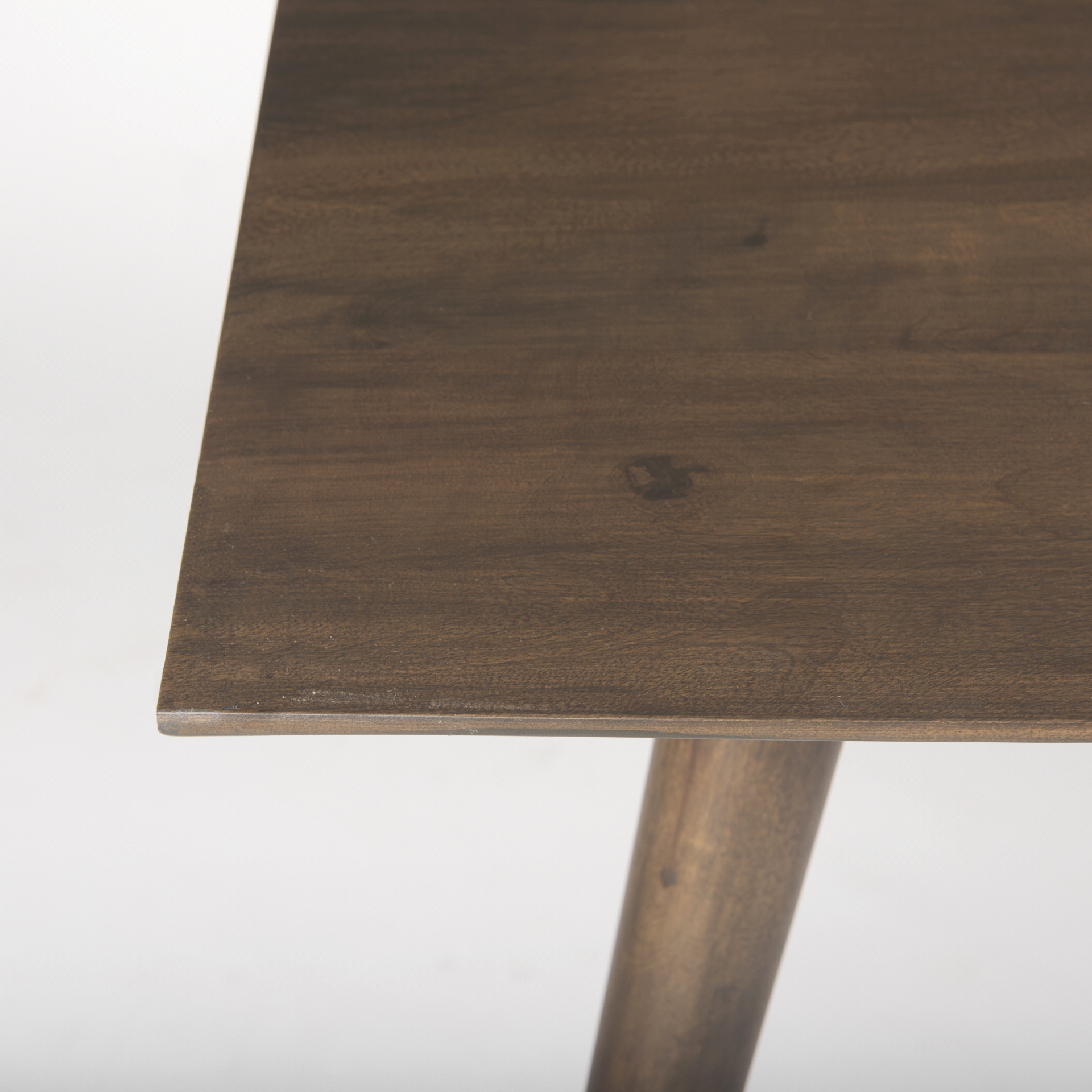Mercana - Nicholas Dining Table in Brown, Solid Wood