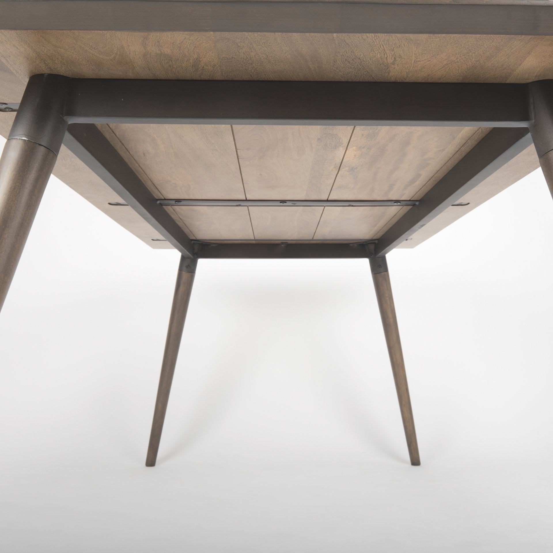 Mercana - Nicholas Dining Table in Brown, Solid Wood