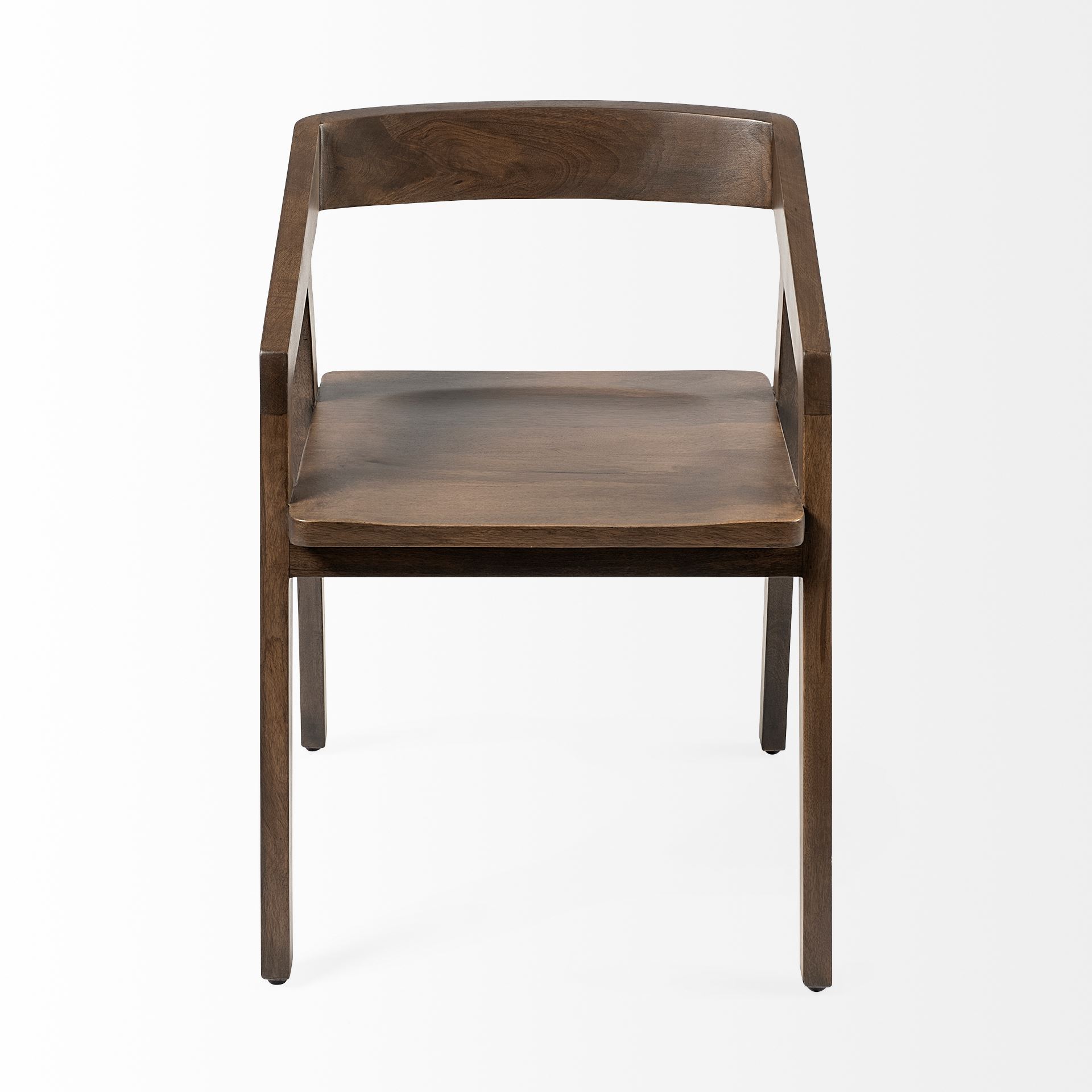 Mercana - Nicholas Dining Chair in Brown, Solid Wood
